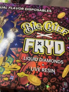 big chief x fryd dual chamber 2g disposable