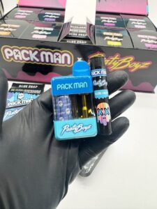 pack man x party boyz 3g disposable