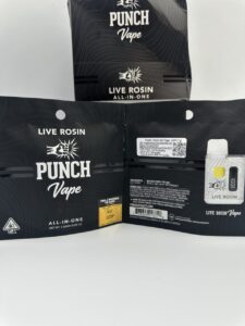 Punch Vape 1G Live Rosin 