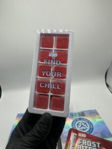 iced frost bites diamond infused gummies