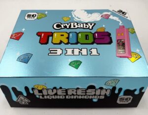 Cry Baby Trios 3G Disposable 3-in-1