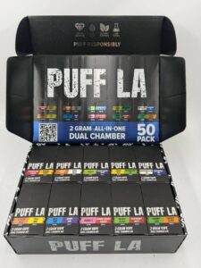 puff la dual chamber 2g disposable