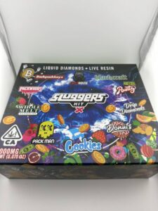 sluggers hit x packwoods 2g disposable