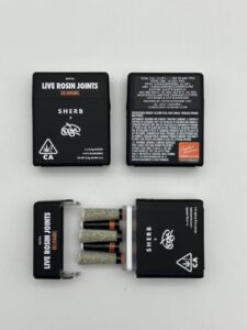 sherb x doja live rosin joints