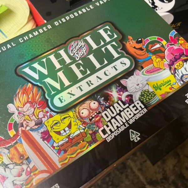 whole melt extracts x the candy shop edition 2g disposable