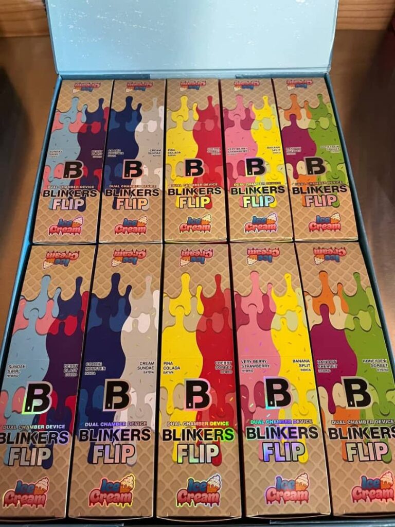Blinkers flip 2g disposable ice cream edition