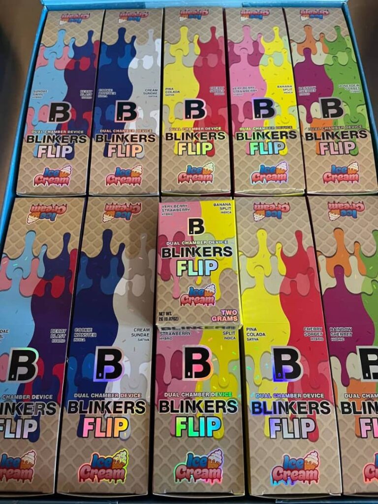 Blinkers flip 2g disposable ice cream edition