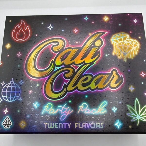 cali clear 2g disposable party pack