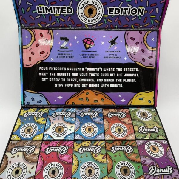 fryde donuts 2g disposable + hashhole