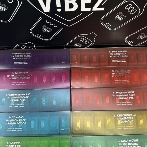 vibez premium dual vape 2g disposable