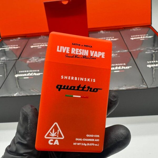 sherbinskis quattro 2g dual disposable