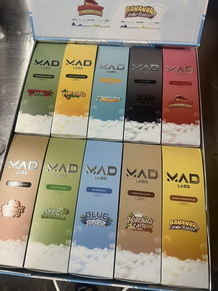 mad lab 2g disposable gold edition