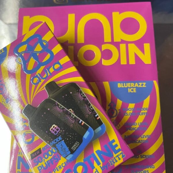 hitz nicotine aura disposable