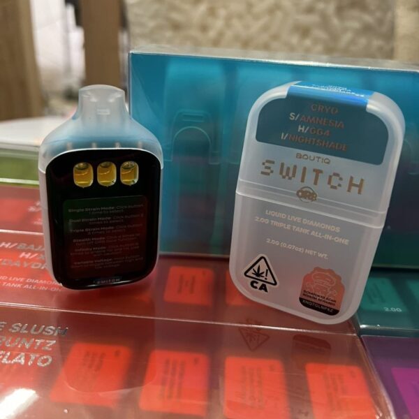 boutiq switch orb v5 disposable 2g