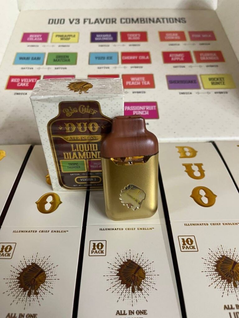 big chief duo v3 2g disposable