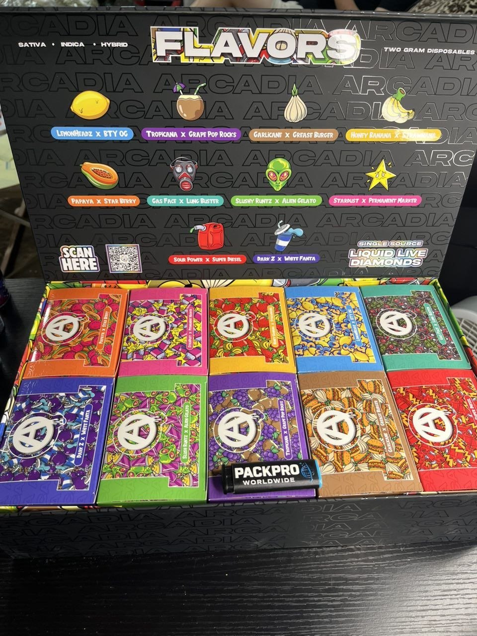 arcadia fusion 2g disposable