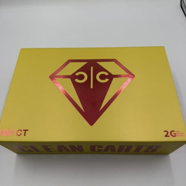 clean carts 2g disposable yellow