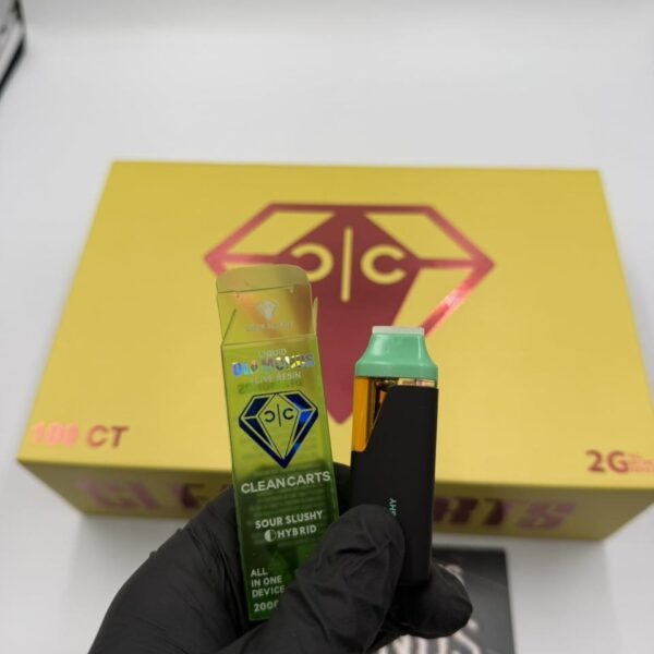 clean carts 2g disposable yellow