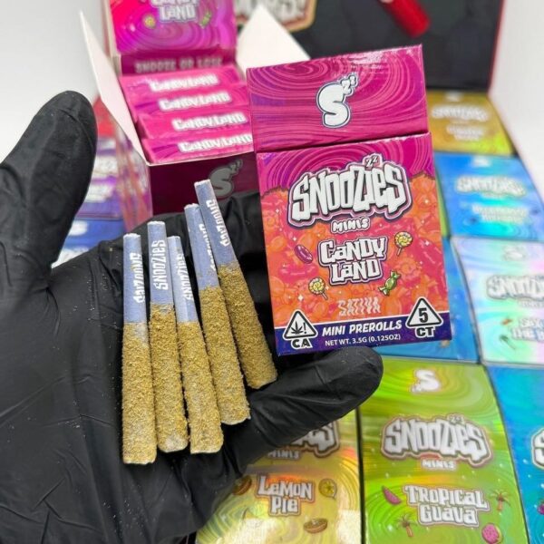 snoozies minis prerolls 3.5g per pack