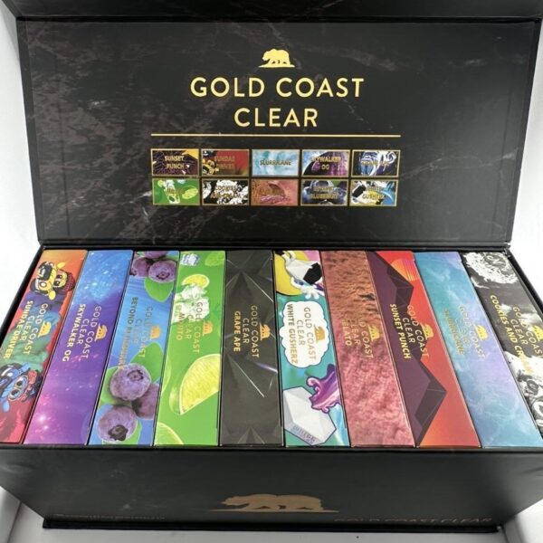 gold coast clear 1g disposable
