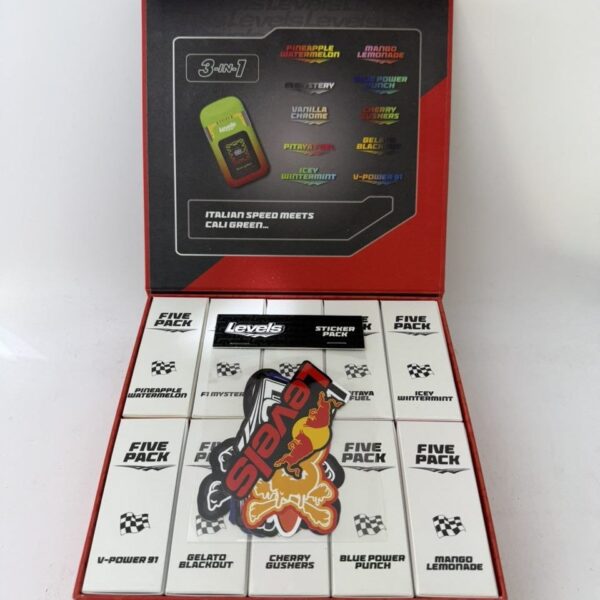 levels sticker pack 3-in-1 disposable