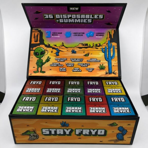 fryd 3g disposables plus gummies
