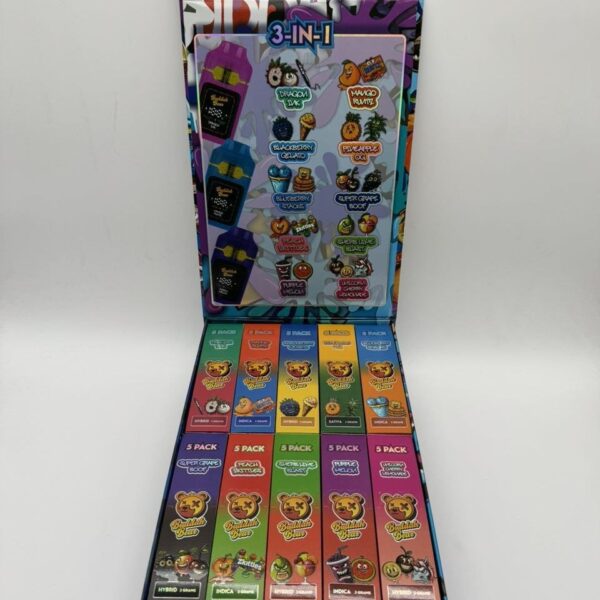 buddah bear 3 in 1 disposable 2g