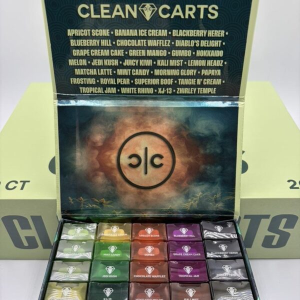 Clean Carts Spring Green 2G Disposable