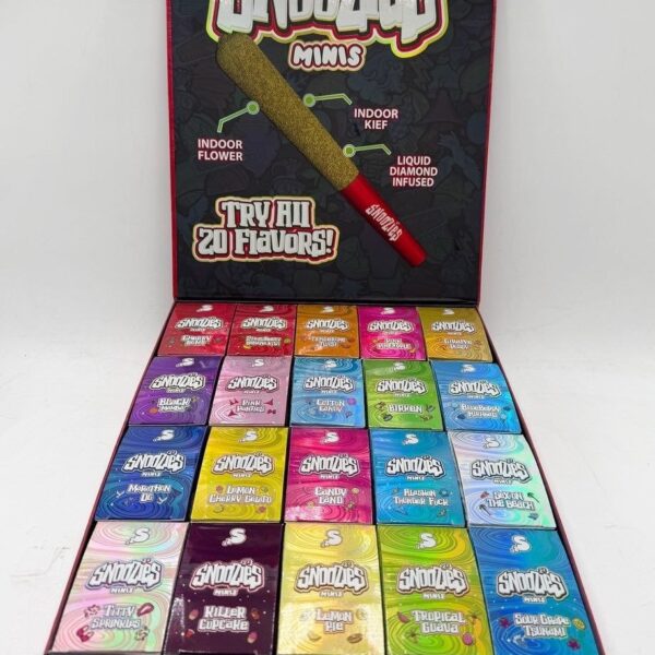 snoozies minis prerolls 3.5g per pack