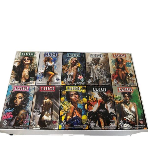 luigi series 8 disposable 2g v8 green box