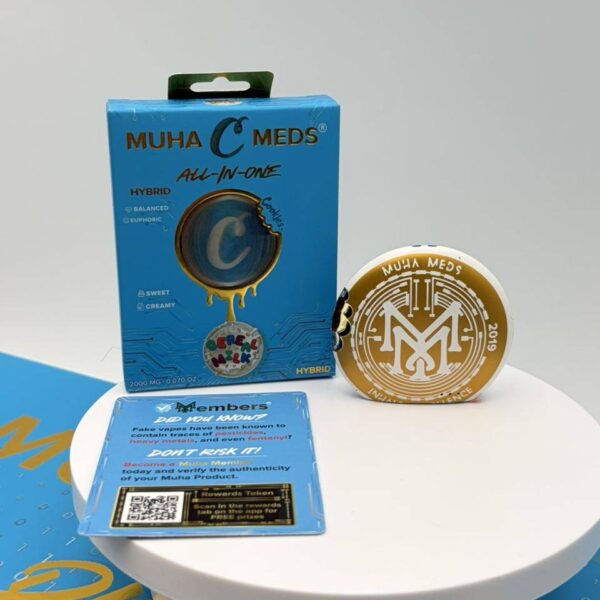 muha meds x cookies 1g disposable