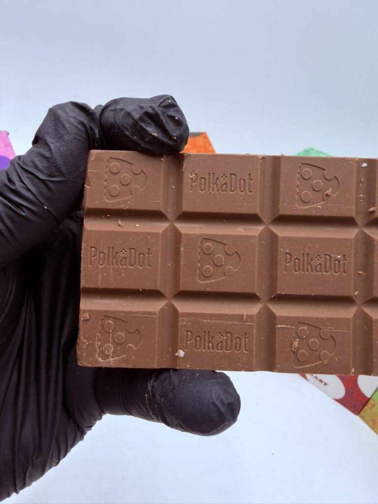 PolkaDot Mushroom Chocolate Bars