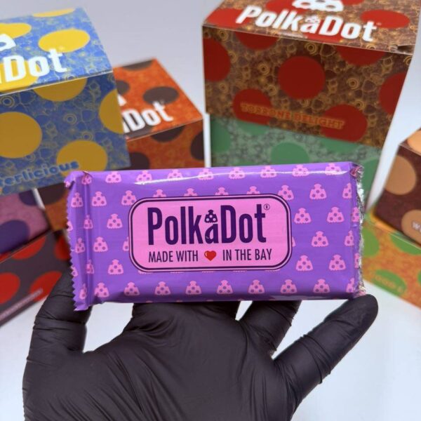 PolkaDot Mushroom Chocolate Bars
