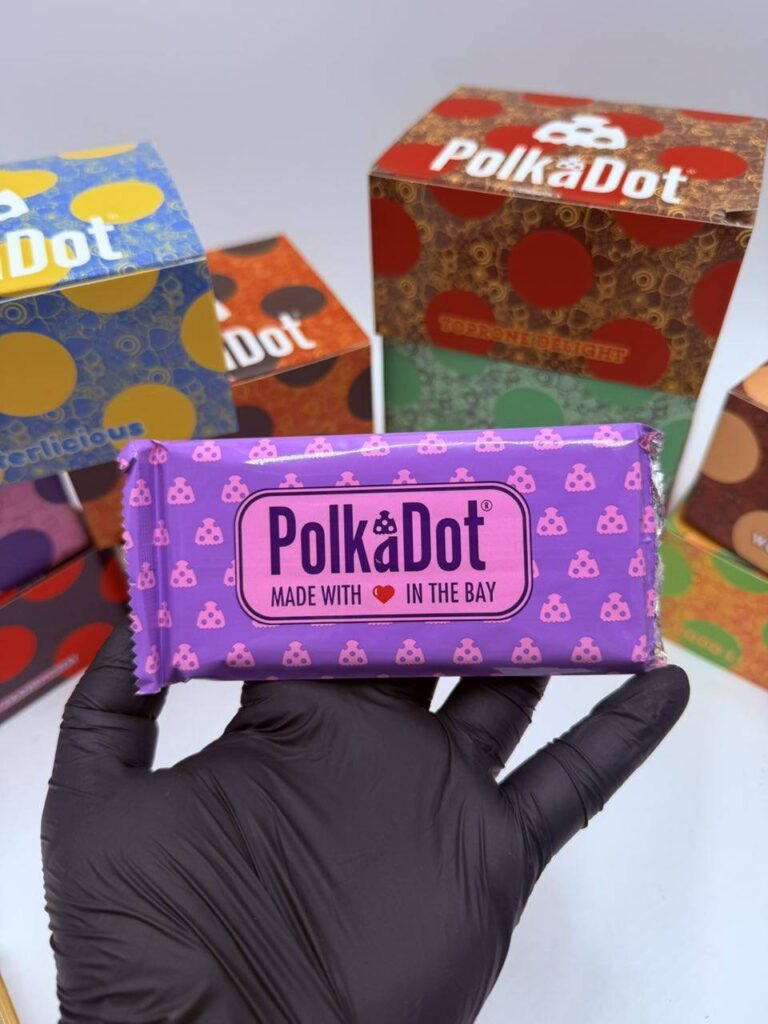 PolkaDot Mushroom Chocolate Bars