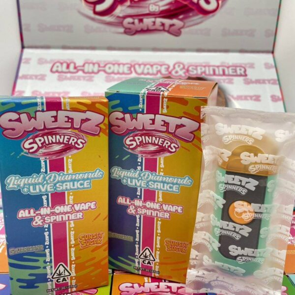 sweetz spinners 2g disposable