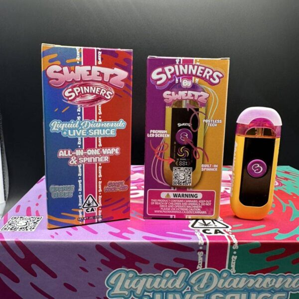sweetz spinners 2g disposable